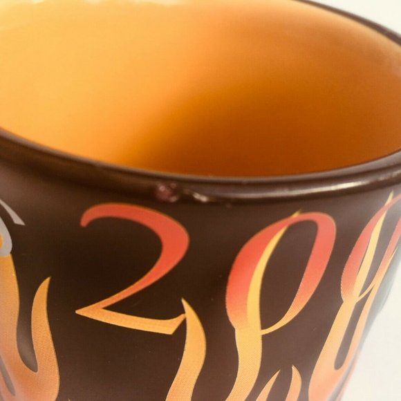 2006 Sturgis Motor Classic Large Ceramic Mug Flames Spider Cross Rally - Picture 8 of 9